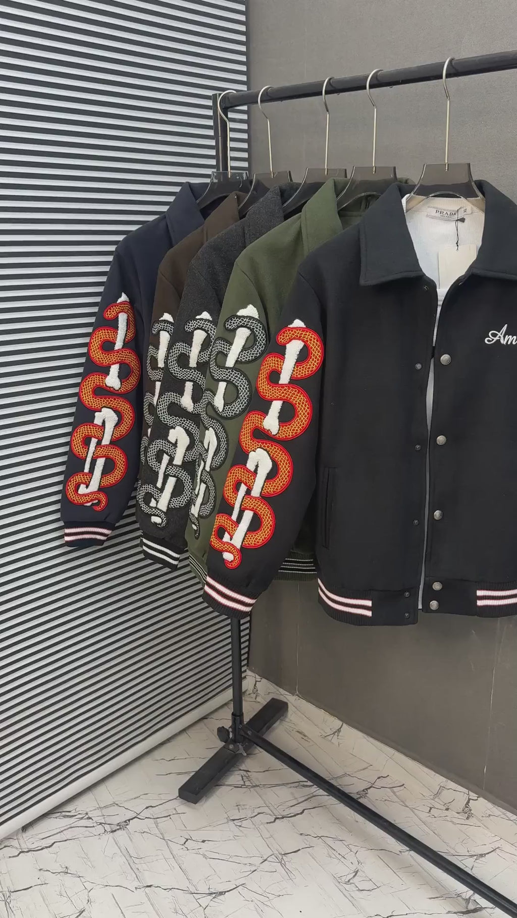 Amiri Imported Versity Jacket