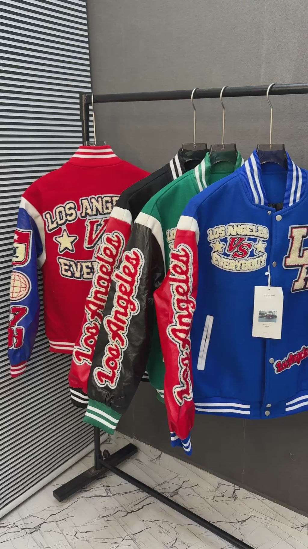 Los Angeles Imported Current Store Article Versity Jacket