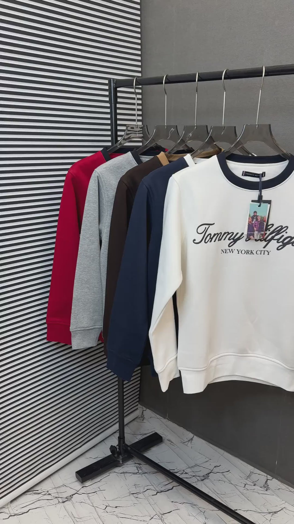 Tommy Hilfiger Imported Current Store Article Full Sleeves Sweatshirt