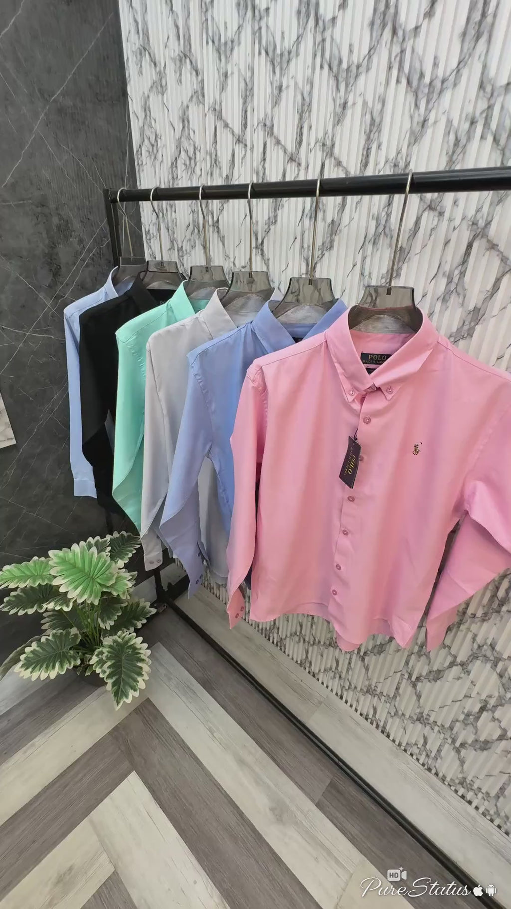 Ralph Lauren Imported Oxford Fabric Full Sleeves Shirt