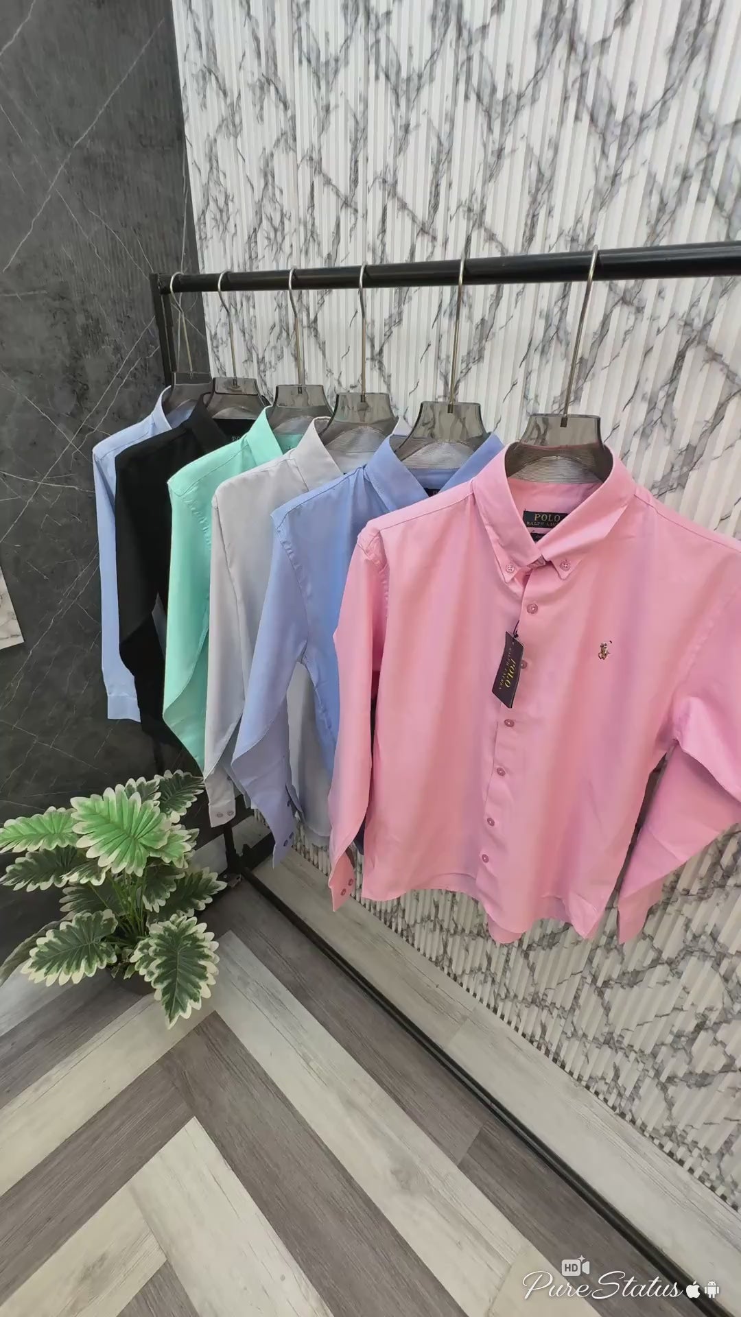 Ralph Lauren Imported Oxford Fabric Full Sleeves Shirt