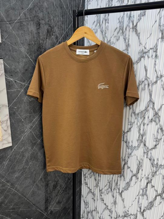 Lacoste Imported Fabric Round Neck Tshirt