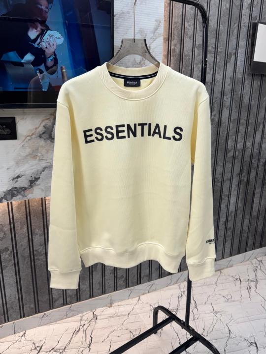 Essential Fear Of God Imported Fleece Fabric Sweatshirt