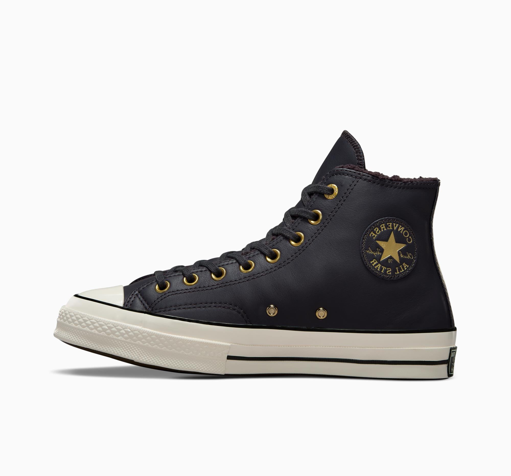 Converse Chuck 70 Leather & Faux-Sherpa