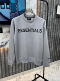 Essential Fear Of God Imported Fleece Fabric Sweatshirt