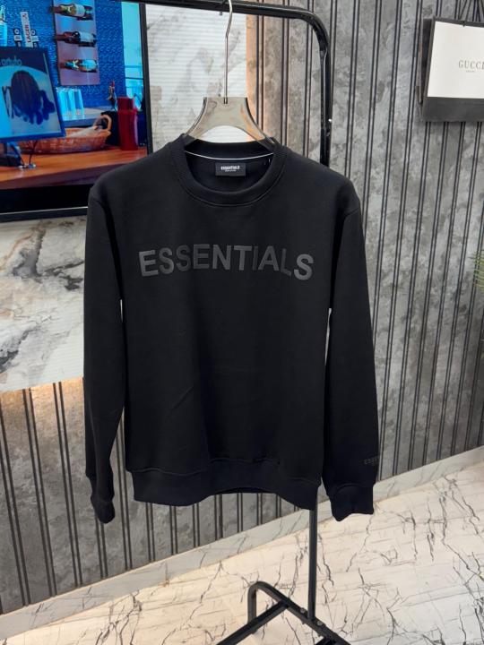 Essential Fear Of God Imported Fleece Fabric Sweatshirt