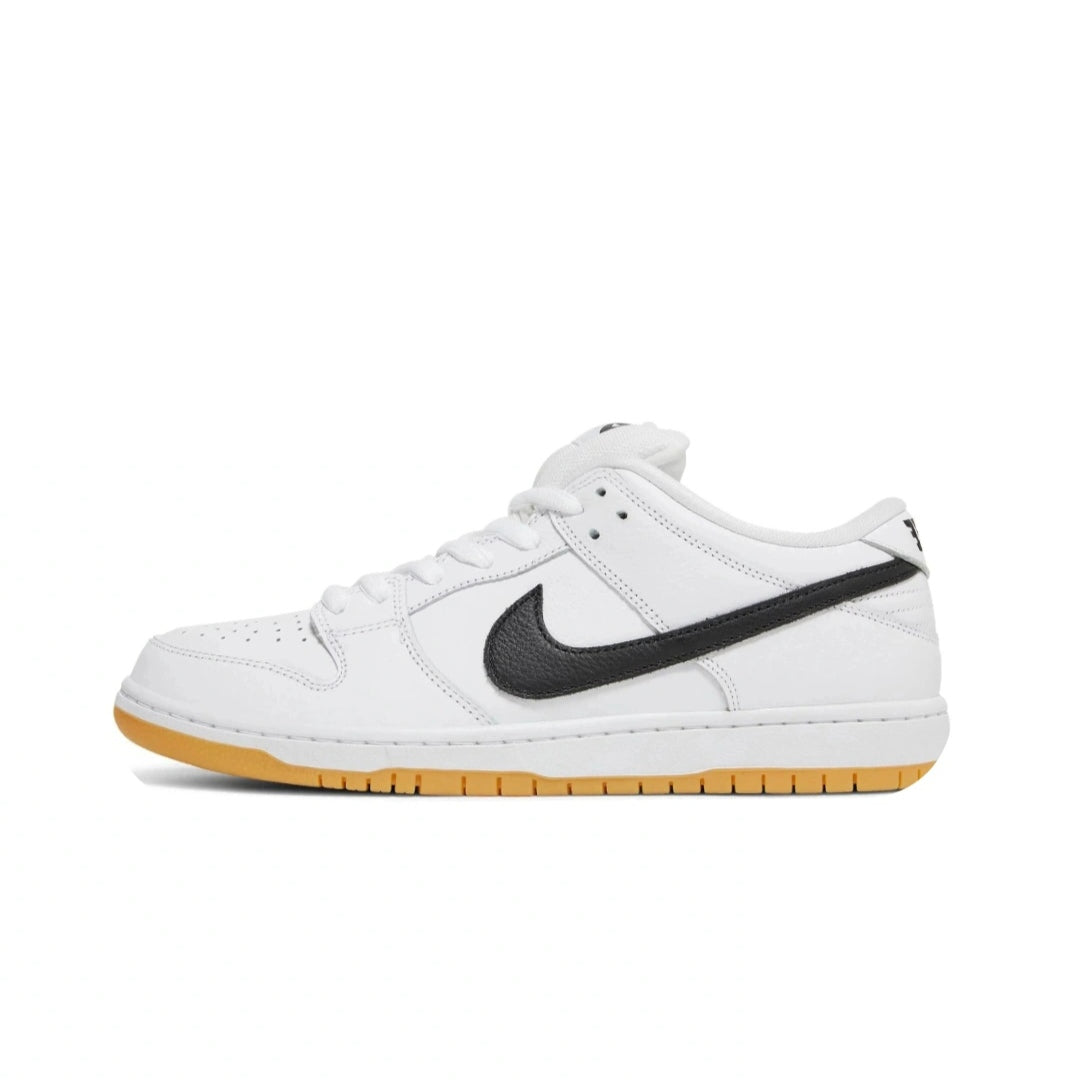 SB Dunk Low White Gum