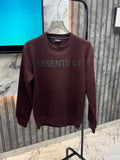 Essential Fear Of God Imported Fleece Fabric Sweatshirt