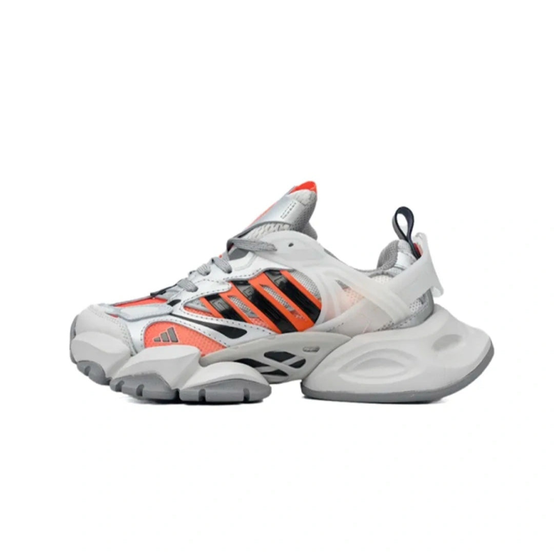 Adidas Unisex XLG Deluxe Orange Black Silver Shoes