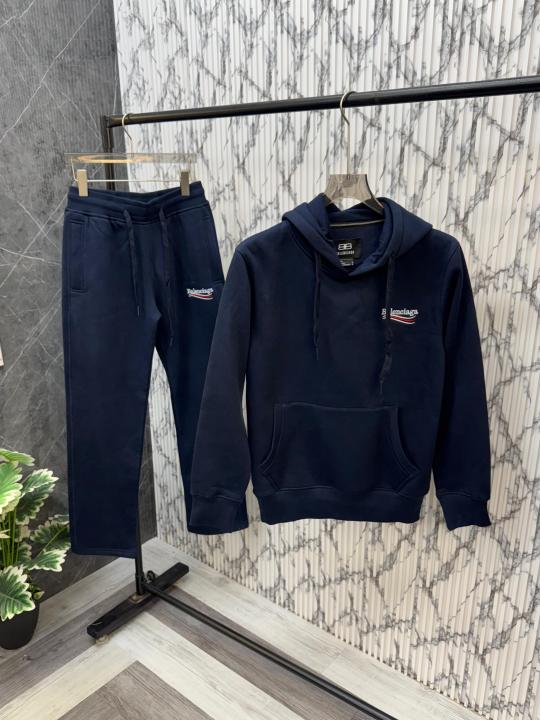 Balenciaga Imported Fleece Fabric Track Suit