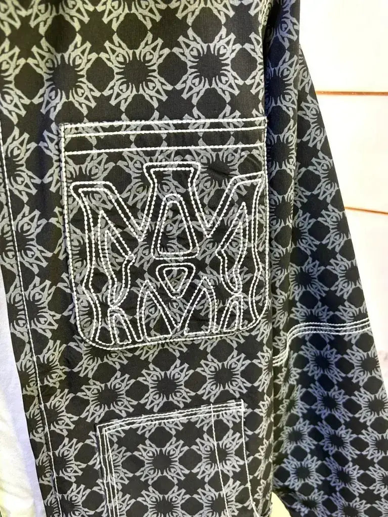 Amiri Imported Leather Fabric Celebrity Edition Choice Jacket