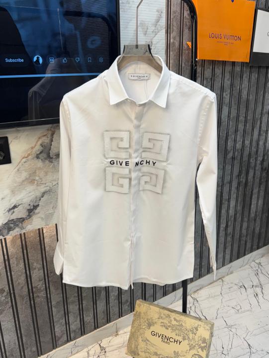 Givenchy Imported Front Heavy Work Full Sleeves Shirt With Brand Box